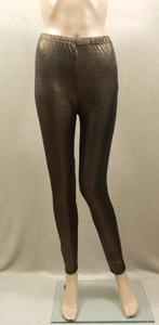 Legging Brons Metallic Goud-Glitter (018), Kleding | Dames, Leggings, Maillots en Panty's, Legging, Overige kleuren, Nieuw, Ophalen of Verzenden