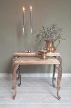 Marmer & Messing Nesttafels / Bijzettafels / mimiset, Ophalen
