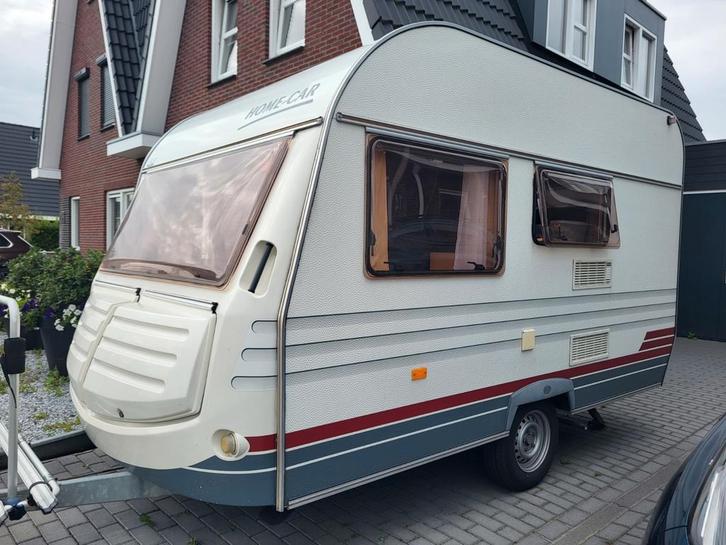 Hele nette HOME-CAR RACER 353H incl. Voortent en luifel, Caravans en Kamperen, Caravans, Particulier, tot en met 4, 500 - 750 kg