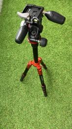 Manfrotto MHXPRO-3W 3 Weg Pro Head incl statief, Audio, Tv en Foto, Fotografie | Statieven en Balhoofden, Zo goed als nieuw, 175 cm of meer