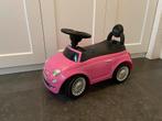 Roze Loopauto Fiat 500, Kinderen en Baby's, Speelgoed | Buiten | Voertuigen en Loopfietsen, Ophalen, Gebruikt, Loopvoertuig