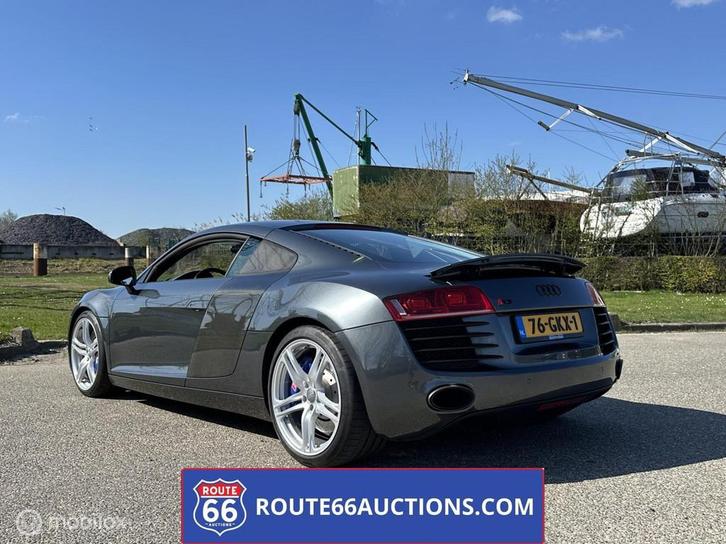 Audi R8 4.2 V8 | 2007 | Route 66 Auctions, Auto's, Audi, Bedrijf, Te koop, R8, Benzine, Overige carrosserieën, Handgeschakeld