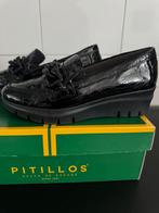 Pitillos instapper zwart lakleer mt 37, Zwart, Zo goed als nieuw, Patillos, Loafers