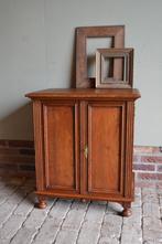 Prachtig strak antiek eiken houten Art Deco kastje, dressoir, Verzenden