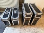 Fligtcase 4 stuks, Flightcase, Gebruikt, Ophalen of Verzenden, Overige instrumenten