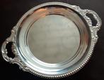 Zilverkleurige schaal, Overige materialen, Schaal, Rond, Ophalen of Verzenden