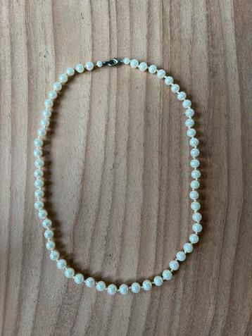 Vintage parelketting necklace parels anna nina beschikbaar voor biedingen