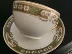 6 antieke Limoges kop en schotels/ gebak bordjes, Ophalen of Verzenden