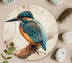 ijsvogel jagend ( op metaal ), Huis en Inrichting, Verzenden, Nieuw