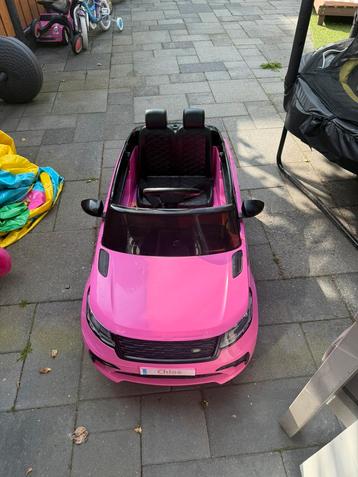 ELEKTRISCHE KINDERAUTO RANGE ROVER VELAR ROZE METALLIC beschikbaar voor biedingen