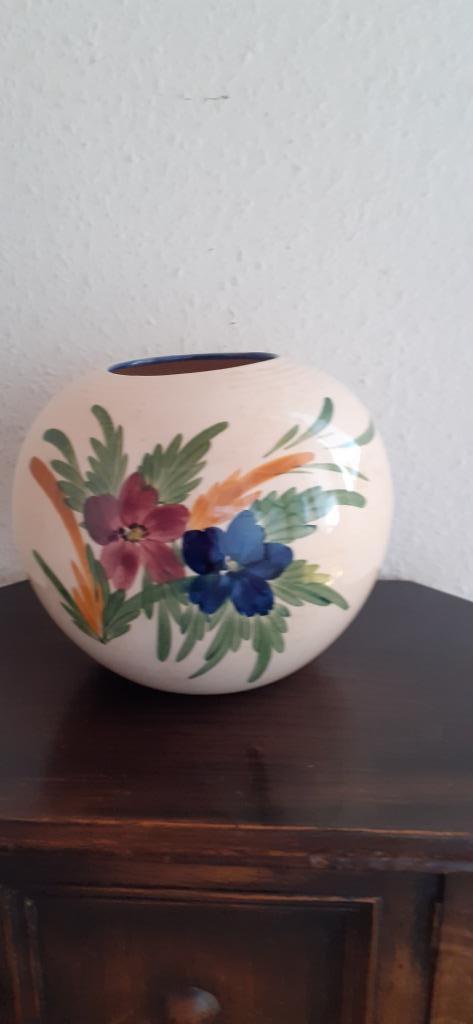 Pracht Vaas Pottery De Driehoek Huizen, Antiek en Kunst, Antiek | Vazen, Ophalen of Verzenden