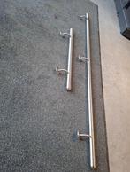RVS Trapleuningen zgan! 42 mm. verschillende lengtes!, Ophalen, Zo goed als nieuw, 4 meter of meer