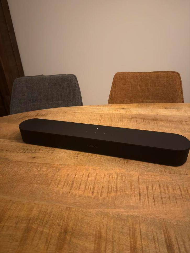 Sonos Beam Gen 2 | Zwart | Nieuwstaat!, Audio, Tv en Foto, Soundbars, Zo goed als nieuw, Bluetooth, Met ingebouwde subwoofer, Ophalen