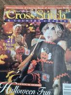 Cross stitch country, oktober 1994, Ophalen of Verzenden, Zo goed als nieuw, Handborduren, Patroon