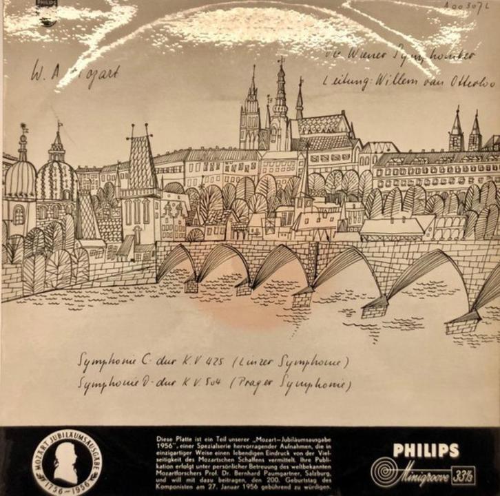 Mozart Willem Van Otterloo Linzer Symphonie Prager Symphonie, Cd's en Dvd's, Vinyl | Klassiek, Zo goed als nieuw, Classicisme