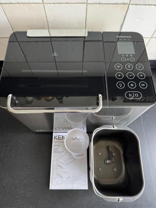 Kenwood BM450 Broodbakmachine, Witgoed en Apparatuur, Broodbakmachines, Zo goed als nieuw, Met timer, 800 tot 1200 gram deeg, Kijkvenster