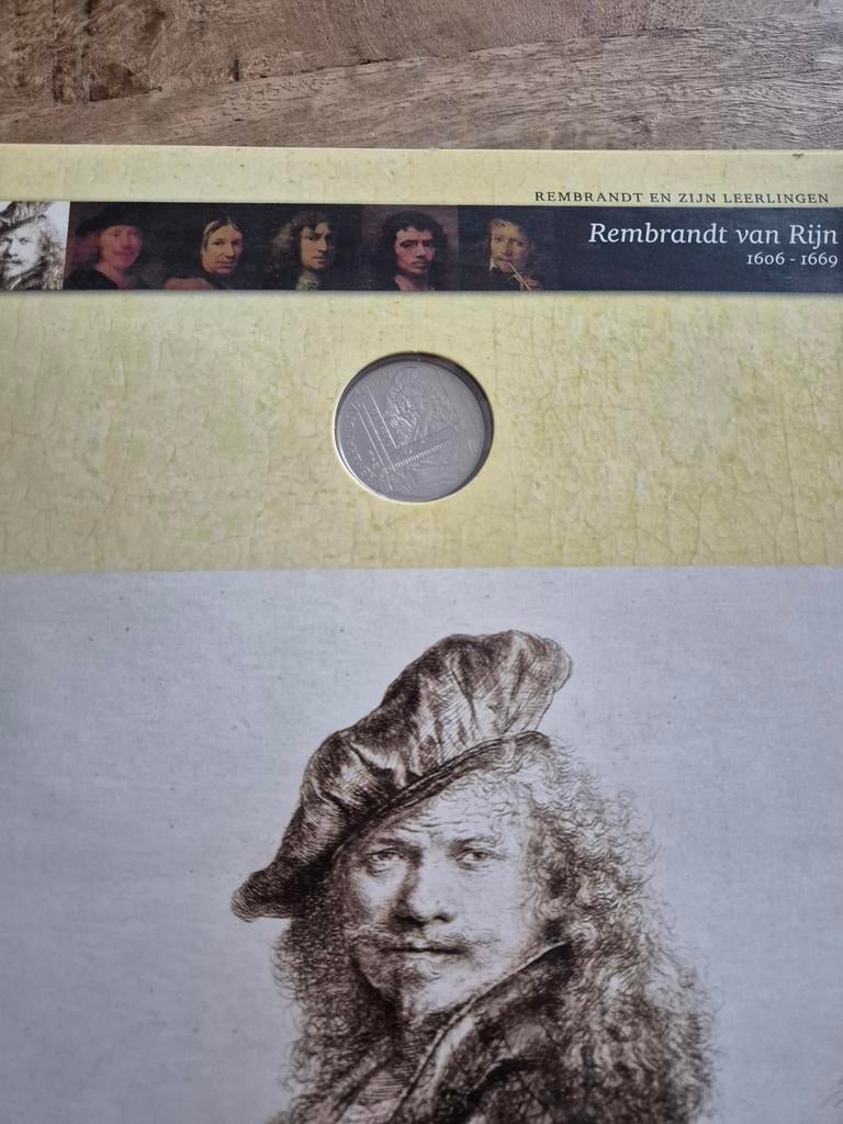 Rembrandt en zijn leerlingen alle postzegels, Ophalen of Verzenden, Postfris, Overige thema's