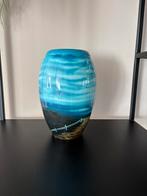 Mooie blauwe urn strand 3,5 liter urnen urne, Info@jouwurn.nl, Overige materialen, Blauw, Ophalen of Verzenden