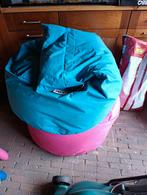 Roze en blauwe Sit & Joy zitzak, Huis en Inrichting, Zitzakken, Ophalen, Gebruikt, Overige kleuren, Zitzak