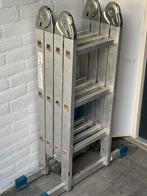 Vouwbare ladder, Ophalen, Gebruikt, Opvouwbaar of Inschuifbaar, 2 tot 4 meter