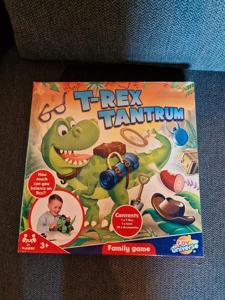 T-Rex Tantrum Balansspel, Kinderen en Baby's, Overige Kinderen en Baby's, Zo goed als nieuw, Ophalen of Verzenden