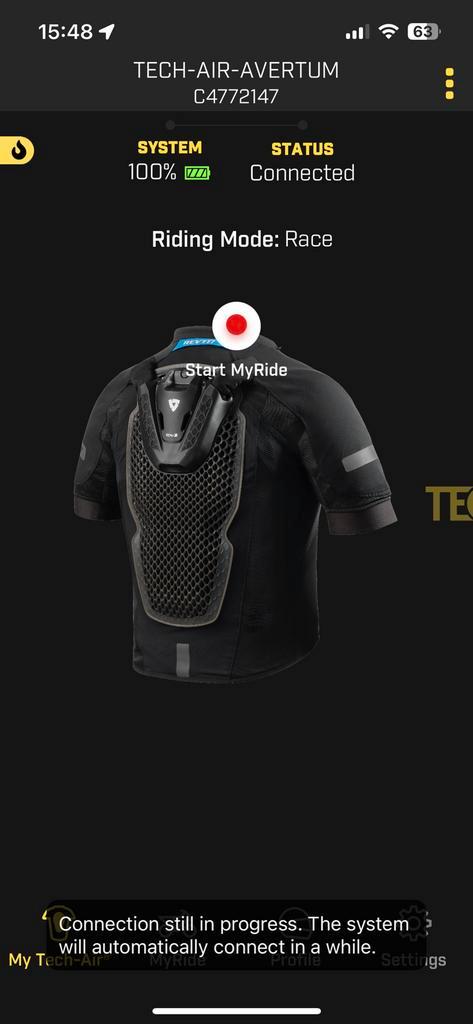 Revit Avertum Alpinestars Tech air 5 airbag M - new 23 hrs, Motoren, Kleding | Motorkleding, Overige typen, Dames, Heren, Tweedehands