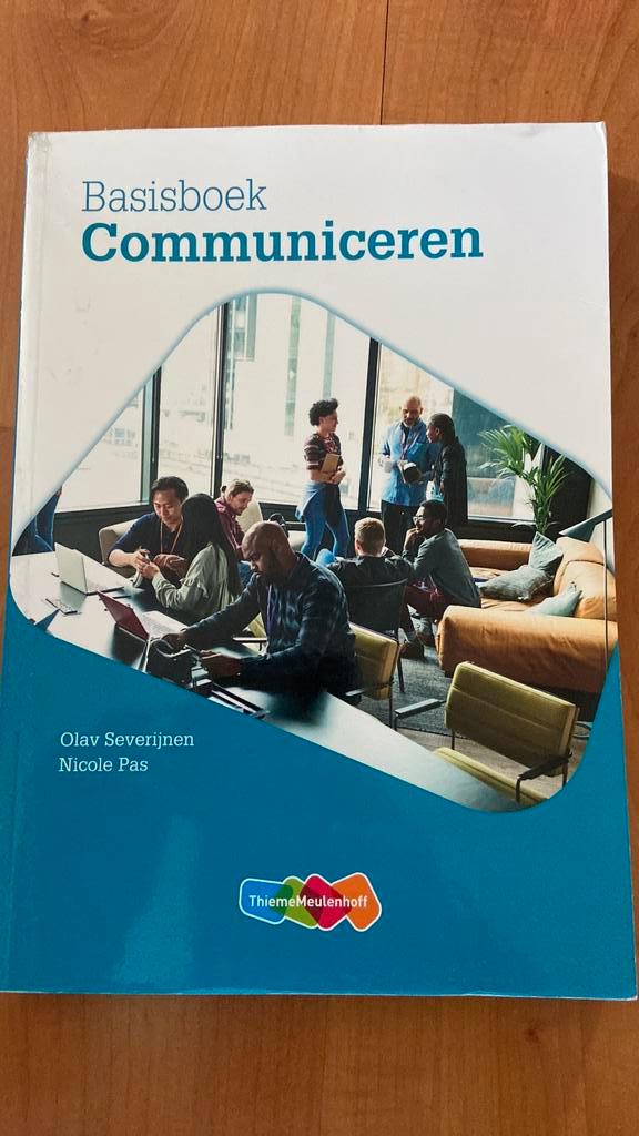 Basisboek communiceren, Boeken, Wetenschap, Zo goed als nieuw, Sociale wetenschap, Ophalen of Verzenden