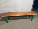 Bankje 200cm - Ideaal voor kleedkamer of bijkeuken, Ophalen, Gebruikt