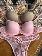 🎄 Marlies Dekkers lichtroze lingeriesetje 70B / S 🎄, Ophalen of Verzenden, Roze, Setje