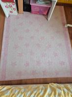 Gratis afhalen! Ikea vloerkleed - roze met sterren, Ophalen, Gebruikt, 100 tot 150 cm, Kindvriendelijk