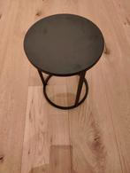 Everydays bijzettafel Quinty zwart D 22 H 30 cm, Minder dan 45 cm, Minder dan 55 cm, Metaal of Aluminium, Rond