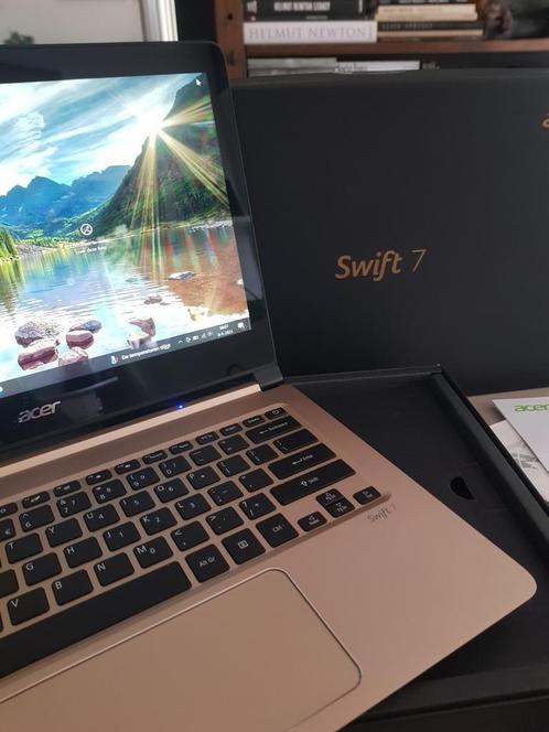 Acer Swift 7 SF713-51-M25G, Computers en Software, Windows Laptops, Zo goed als nieuw, SSD, Minder dan 2 Ghz, Ophalen of Verzenden
