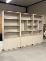 vakkenkast eiken fineer taupe Japandi hotel chique, Ophalen, 200 cm of meer, Nieuw, Minder dan 150 cm