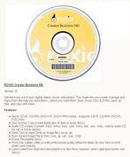 Roxio Creator HD V10 NL DVD Brand Label Media Creator Nero, Ophalen of Verzenden, Nieuw, Windows