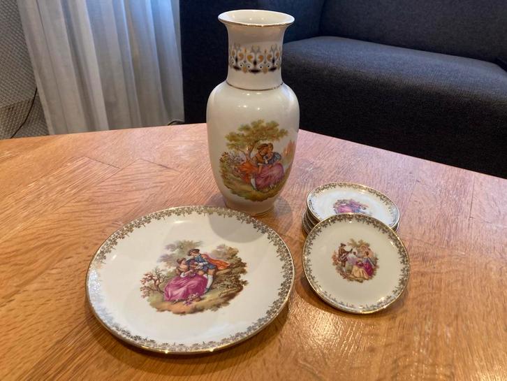 Antiek Porselein Siervaas, Antiek en Kunst, Antiek | Vazen, Ophalen of Verzenden