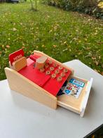 Houten kassa, Ophalen, Gebruikt