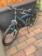 Batavus Snake jongensfiets – 24 inch – lichtblauw/groen, Fietsen en Brommers, Fietsen | Jongens, Ophalen, Batavus., Handrem, Gebruikt