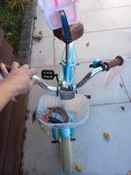 Leuke kinderfiets met mand,poppenzitje en zijwieltjes, Ophalen of Verzenden, Gebruikt, 14 inch of minder, Onbekend