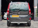 Renault Kangoo Family 1.6-16V Privilège|Leer|Airco|Trekhaak, 1373 kg, 4 cilinders, Met garantie (alle), Zwart
