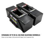 Powerblock Pro 90 - bought new for 2000, Ophalen, Nieuw, Armen, Dumbbell