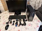 Desktop acer aspire xc100 met monitor, Computers en Software, Desktop Pc's, Ophalen of Verzenden