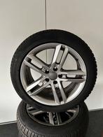 Org. 18 inch Audi A4 A6 velgen + Continental winterbanden, Auto-onderdelen, Ophalen, 18 inch, Gebruikt, Banden en Velgen