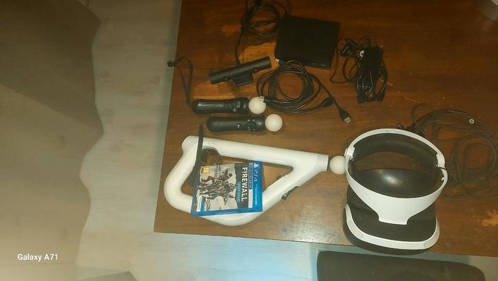 PS4 VR Bril + Accessoires - Complete Set!, Spelcomputers en Games, Virtual Reality, Gebruikt, Sony PlayStation, VR-bril, Ophalen of Verzenden