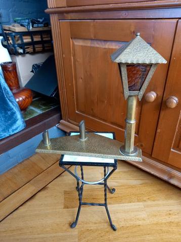 Art Deco style straatlamp met fotolijsthouders. beschikbaar voor biedingen
