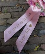 Rouwlint met tekst – vandaag besteld = vandaag gedrukt, Diversen, Overige Diversen, Ophalen of Verzenden, Nieuw