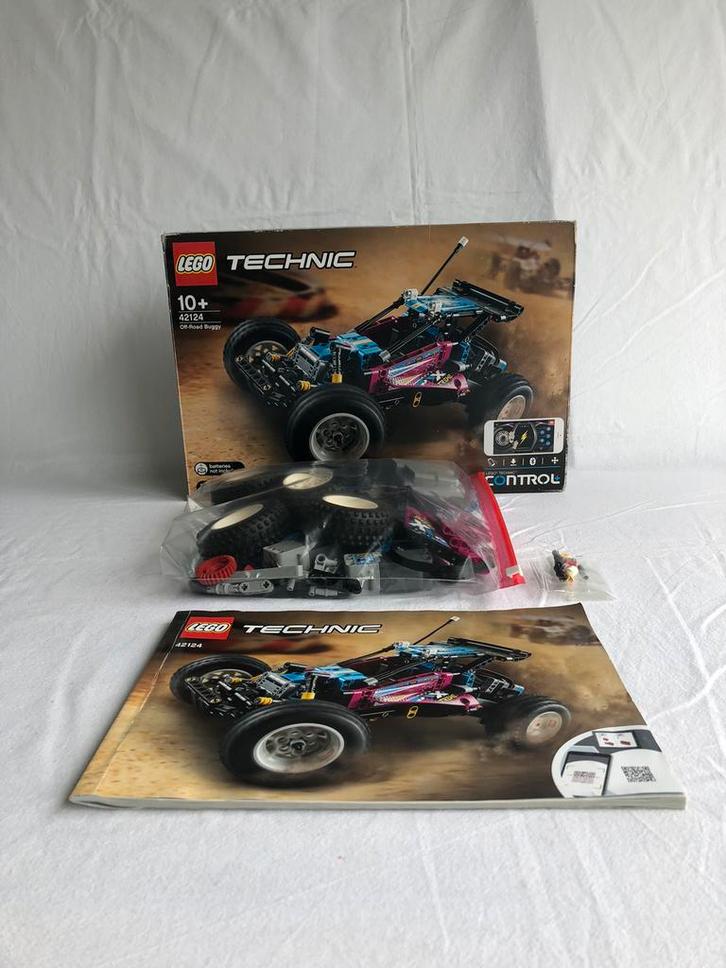 Lego Technic 42124 - Off-Road Buggy (2) - O3, Kinderen en Baby's, Speelgoed | Duplo en Lego, Zo goed als nieuw, Lego, Complete set