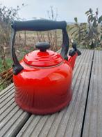 Vintage le Creuset fluitketel, 2 liter of meer, Ophalen of Verzenden, Gebruikt