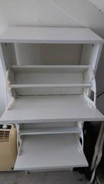 Schoenenkast 3 vakken, wit, 49x28x135 cm, Ophalen, Gebruikt, Ikea Bissa