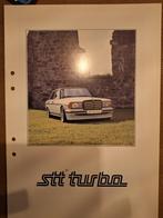 Mercedes STT turbo folders 1987, Ophalen of Verzenden, Zo goed als nieuw, Mercedes