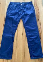 Vanguard chino broek kobaltblauw royal blue maat 38/34, Maat 52/54 (L), Vanguard, Blauw, Zo goed als nieuw